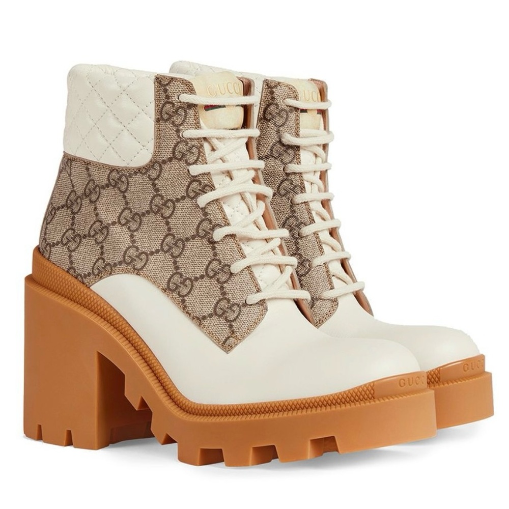 GUCCI Trip GG logo supreme ankle boots - Picture 2 of 5